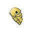 Kakuna front-facing sprite from Pokémon FireRed