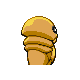 Kakuna back-facing sprite from Pokémon HeartGold