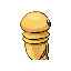 Kakuna back-facing sprite from Pokémon Sapphire
