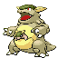 Kangaskhan shiny front-facing sprite from Pokémon FireRed