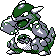 Kangaskhan shiny front-facing sprite from Pokémon Silver