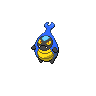 Karrablast front-facing sprite from Pokémon White