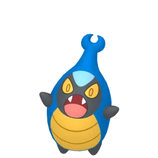 Karrablast front-facing sprite from Pokémon Shield