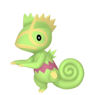 Kecleon front-facing sprite from Pokémon X