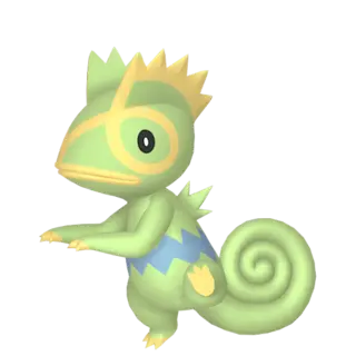Kecleon shiny front-facing sprite from Pokémon X