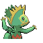 Kecleon back-facing sprite from Pokémon Sapphire