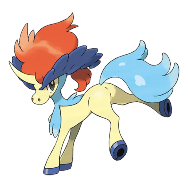 Keldeo, the Colt Pokémon — Water/Fighting-type Pokémon official artwork