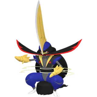 Kingambit shiny front-facing sprite from Pokémon Violet