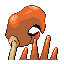 Kingler back-facing sprite from Pokémon FireRed