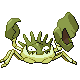 Kingler shiny front-facing sprite from Pokémon HeartGold