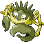 Kingler shiny front-facing sprite from Pokémon Sapphire