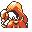 Kingler back-facing sprite from Pokémon Yellow