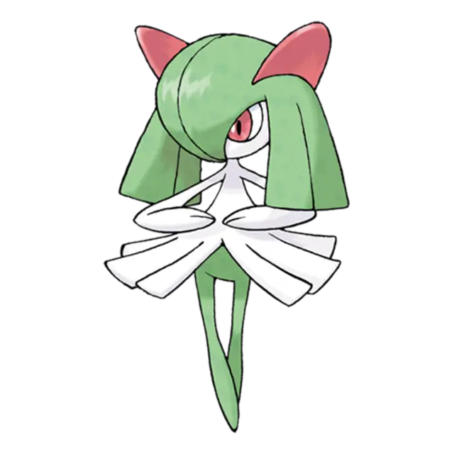 Kirlia, the Emotion Pokémon — Psychic/Fairy-type Pokémon official artwork