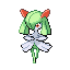 Kirlia front-facing sprite from Pokémon Emerald