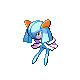 Kirlia shiny front-facing sprite from Pokémon SoulSilver