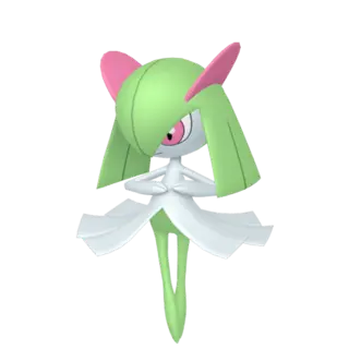Kirlia front-facing sprite from Pokémon Scarlet