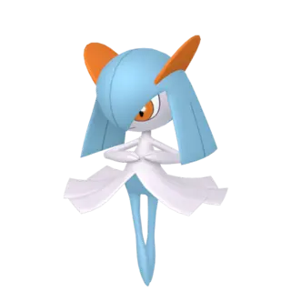 Kirlia shiny front-facing sprite from Pokémon Scarlet