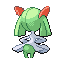 Kirlia back-facing sprite from Pokémon Ruby
