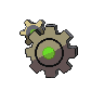 Klang shiny back-facing sprite from Pokémon White 2