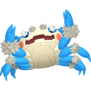 Klawf shiny front-facing sprite from Pokémon Scarlet