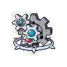 Klinklang front-facing sprite from Pokémon Black