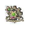 Klinklang shiny front-facing sprite from Pokémon Black