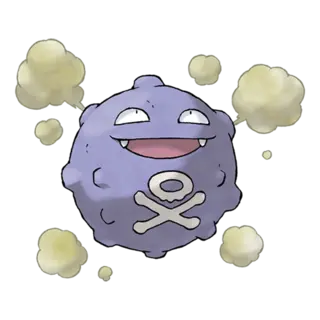 Koffing official artwork