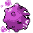 Koffing back-facing sprite from Pokémon Crystal