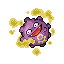 Koffing front-facing sprite from Pokémon Emerald