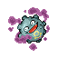 Koffing shiny front-facing sprite from Pokémon Emerald
