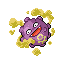 Koffing front-facing sprite from Pokémon Ruby