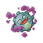 Koffing shiny front-facing sprite from Pokémon Ruby