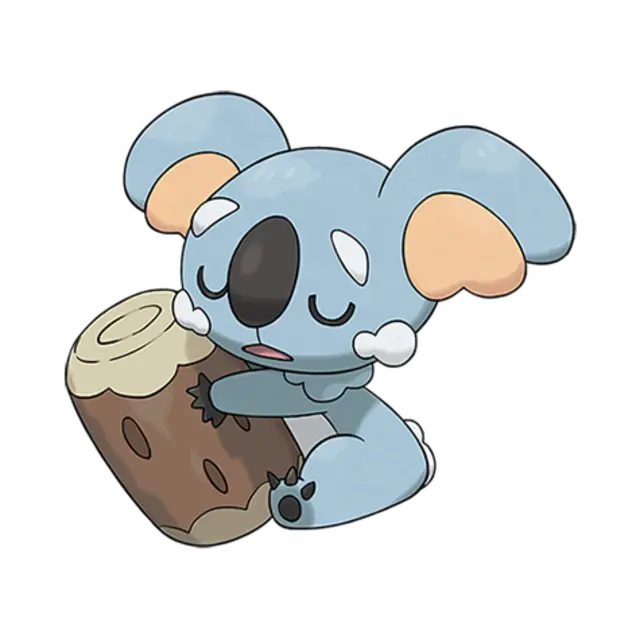 Komala, the Drowsing Pokémon — Normal-type Pokémon official artwork