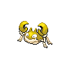 Krabby shiny front-facing sprite from Pokémon White