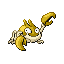 Krabby shiny front-facing sprite from Pokémon Emerald