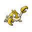 Krabby shiny front-facing sprite from Pokémon Sapphire