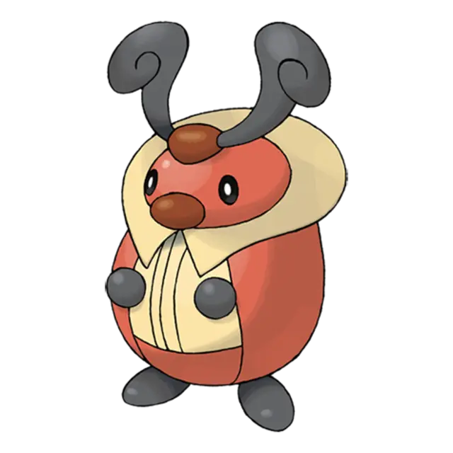 Kricketot, the Cricket Pokémon — Bug-type Pokémon official artwork
