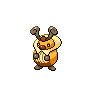 Kricketot shiny front-facing sprite from Pokémon White 2