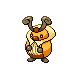 Kricketot shiny front-facing sprite from Pokémon Diamond