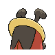 Kricketot back-facing sprite from Pokémon Platinum