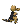 Krokorok back-facing sprite from Pokémon Black 2