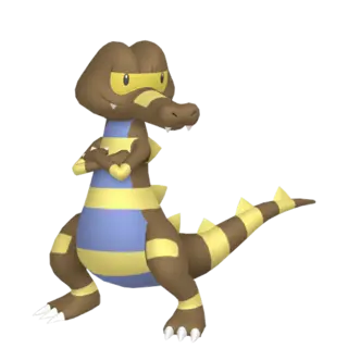 Krokorok shiny front-facing sprite from Pokémon Alpha Sapphire