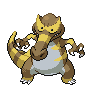 Krookodile shiny front-facing sprite from Pokémon Black