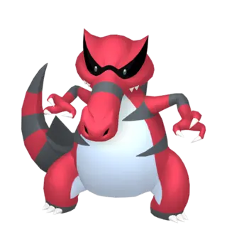 Krookodile front-facing sprite from Pokémon Scarlet/Violet: The Indigo Disk