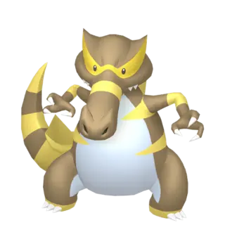 Krookodile shiny front-facing sprite from Pokémon Scarlet/Violet: The Indigo Disk