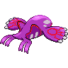 Kyogre shiny back-facing sprite from Pokémon White