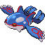 Kyogre front-facing sprite from Pokémon Emerald