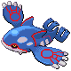 Kyogre front-facing sprite from Pokémon HeartGold