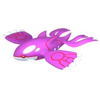 Kyogre shiny front-facing sprite from Pokémon X