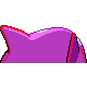 Kyogre shiny back-facing sprite from Pokémon Platinum